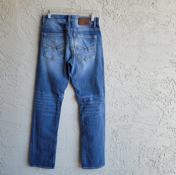 🟣BKE Alec Straigh Leg Regular Fit Stretch Denim Jeans Men's 30R 30L - Picture 6 of 8